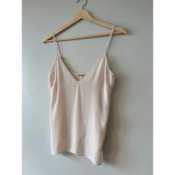 Alexis Camisole Adjustable Spaghetti Straps V-Neck Top Cream Women's Sz XS NWOT - Picture 3 of 8